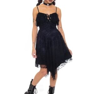 Kate Black Corset Dress
